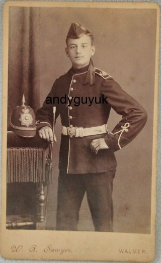Cdv Named Soldier Samuel Castleden Royal Artillery Light Infantry Military Photo