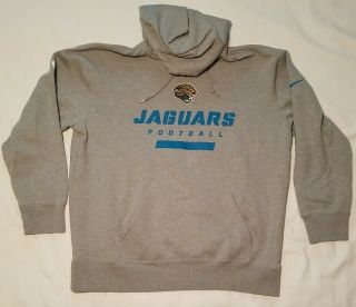 Nike Jacksonville Jaguars Nfl Team Issued Authentic Sweatshirt Hoodie Xl Rare