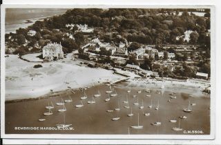 Vintage Postcard,  Bembridge Habour,  Isle Of Wight,  1952,  Rp