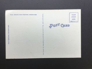 Vintage Linen Postcard.  Methodist Tabernacle,  Oak Bluffs,  Martha’s Vineyard.  Tic 2