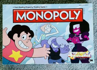 Steven Universe Monopoly Collectors Edition Rare Cartoon Network