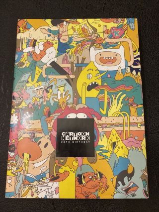 Cartoon Network 20th Birthday Book Rare