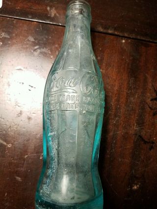 Rare Coca Cola Nov.  16,  1915 Bottle " Columbus,  Ga.  " 3 Bubbles