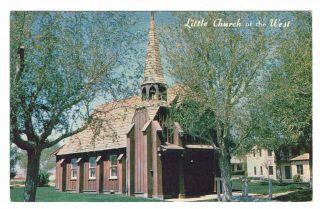 Vintage Postcard 1959 " Little Church Of The West " Las Vegas,  Nevada