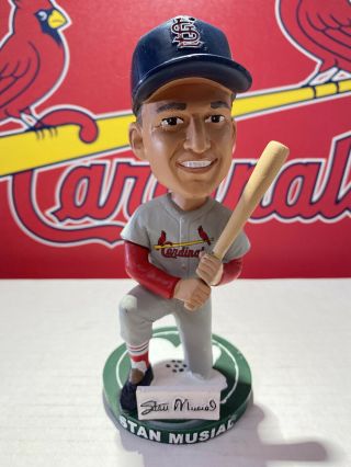 Stan Musial St Louis Cardinals Bobblehead Very Rare Central Bank Giveaway