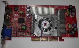 Nvidia Geforce 3 Ti200 Pro - Vt128 Ms - 8850 " 128mb - 128bit " Rare Video Card