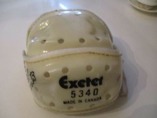 Vintage Very Rare Exeter " Phil Esposito " Sr Hockey Helmet