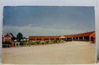 Kentucky Ky Cave City Land Motel Postcard Old Vintage Card View Standard Post Pc