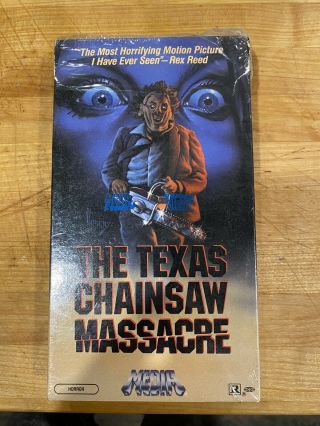 The Texas Chainsaw Massacre Vhs 1974 Rare Vintage Horror Movie Cult Classic