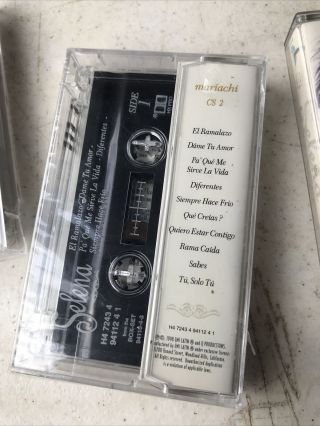 1998 Selena Quintanilla Anthology Cassette Tape Complete Set of 3 UNIQUE & RARE 3