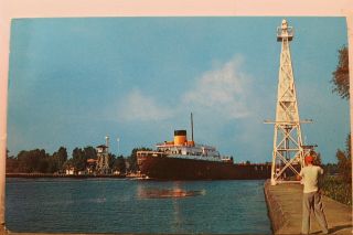 Pennsylvania Pa Erie Presque Isle Channel Postcard Old Vintage Card View Post Pc
