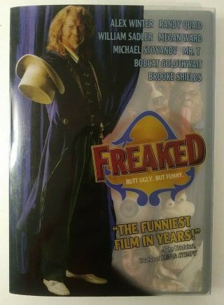 Freaked (dvd,  2005,  2 - Disc Set) Randy Quaid,  Anchor Bay,  Rare,  Oop Read