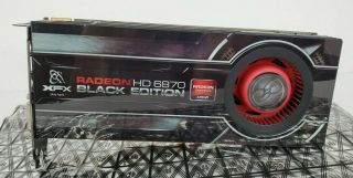 Xfx Amd Radeon Hd 6870 Black Edition 1 Gb Gddr5  Rare Card