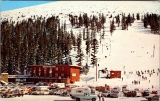 Vintage Postcard Berthoud Pass Lodge Colorado 1960 