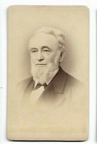 Cdv - Distinguished Looking Gentleman - Photo By Fitton,  Worcester,  Ma C268