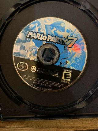Mario Party 7 - Disc Only (gamecube,  2005) (please Read Descrp) Rare Game