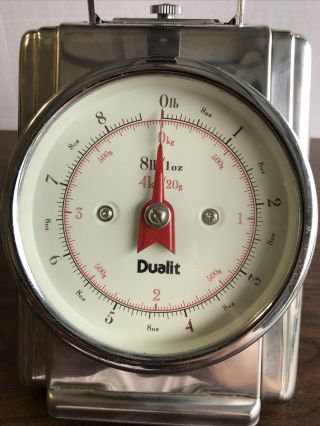 Dualit Spring Scale,  Vintage Baker ' s Scale,  Duralit Kitchen Scale.  RARE 2
