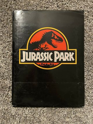 Rare 1993 Jurassic Park - Movie Studio Press Kit Including 14 Photos