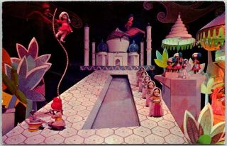 Vintage Disneyland California Postcard " India - It 