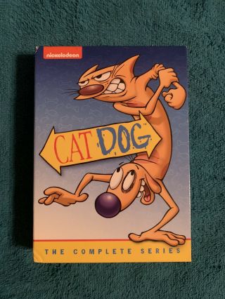 Catdog: The Complete Series Dvd,  2014 12 - Disc Set Nickelodeon Cat Dog Rare Oop