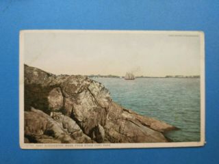 East Gloucester,  Ma,  Massachusetts,  From Stage Fort Park,  Vintage Pc Postcard