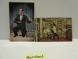 Vintage Movieland Postcards Our Gang Little Rascals Alfalfa Buckwheat Al Jolson