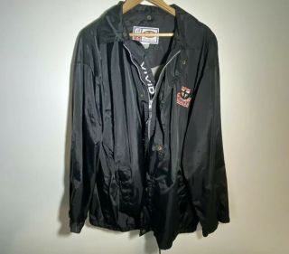 Vintage 90s Afl Vivid St Kilda Saints Rain Jacket Men 