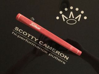 Rare Scotty Cameron/titleist Red Full Cord Putter Grip ⛳️