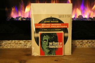 8 Film - The Curse Of Frankenstein With Record - 200 