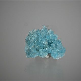 RARE BLUE HYALITE OPAL from CHALK MTN.  MITCHELL CO.  N.  C.  3525 3