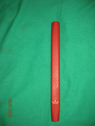 Titleist Scotty Cameron Red Baby T Putter Grip Pulled By A Pro Rare