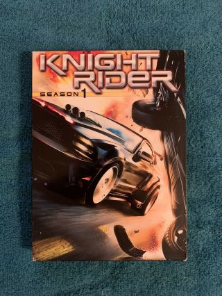 Knight Rider Season 1 Dvd,  2009,  4 - Disc Box Set Region 1 Ntsc Like Rare Oop