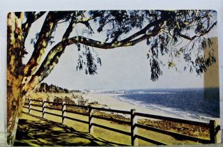 California Ca Santa Monica Beach Postcard Old Vintage Card View Standard Post Pc