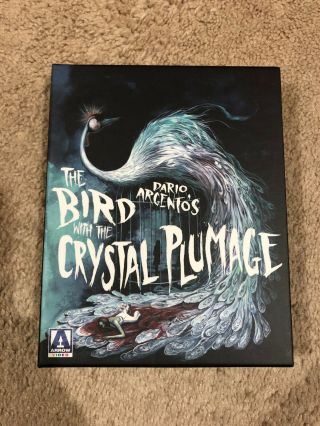 Bird With The Crystal Plumage (1970) Oop Limited Edition Arrow Blu - Ray Set Rare