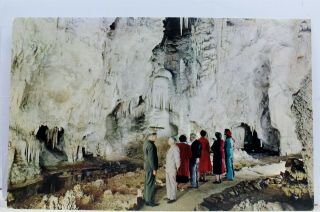 Mexico Nm Carlsbad Caverns National Park Frozen Waterfall Postcard Old View