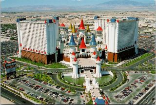 Excalibur Hotel Casino Las Vegas Nv Nevada Vintage Postcard F45