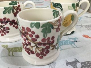 Emma Bridgewater Hawthorn Berries 0.  5pt Mug Seconds Discontinued Rare A
