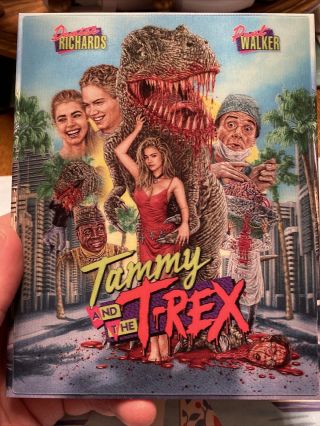 Tammy And The T - Rex (blu - Ray,  1993) Vinegar Syndrome - W/slipcover - Rare Oop