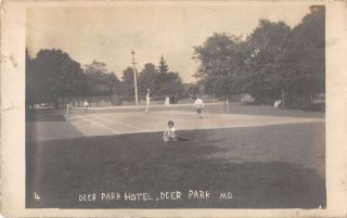 Deer Park Maryland Deer Park Hotel Vintage Postcard Dd10519