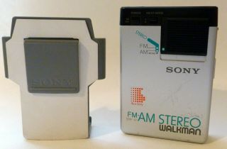 Rare Sony Am Stereo / Fm Stereo Scf - A10 Walkman