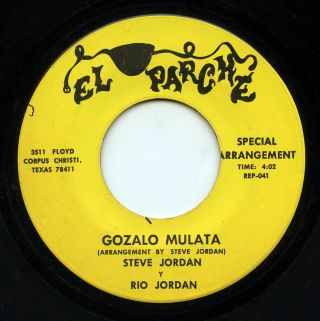 Hear - Rare Latin Funk 45 - Steve Jordan Y Rio Jordan - Gozalo Mulata - El Parche