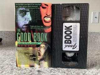 The Good Book Vhs Horror Rare Oop Sov Video Outlaw