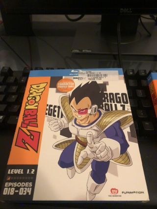 Dragon Ball Z Level 1.  2 Blu Ray 2 Disc Set Rare Oop Out Of Print Htf Anime Dbz