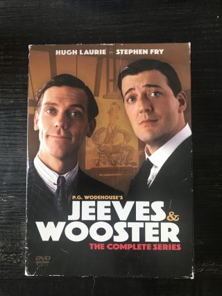 Jeeves & Wooster Complete Series 8 Dvd Set Hugh Laurie Stephen Fry Rare Oop