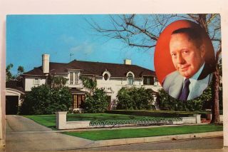 California Ca Beverly Hills Jack Benny Residence Postcard Old Vintage Card View
