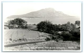 Vintage Picture Postcard Isle Of Arran Holy Island Lamlash