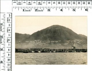 Photo China Hongkong overview from the sea - orig.  ≈ 1908 2