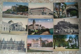85 Old Postcards From Germany Street View & Etc.