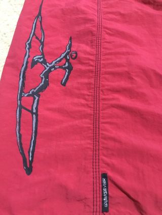 Quiksilver Eddie Aikau Would Go Vintage Mid 1990’s Rare 42 Red Board Shorts