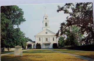 York Ny Long Island Bridgehampton Presbyterian Church Postcard Old Vintage